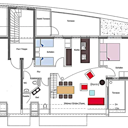 Kapitaensweg 2 Kajuete 08 Apartament *